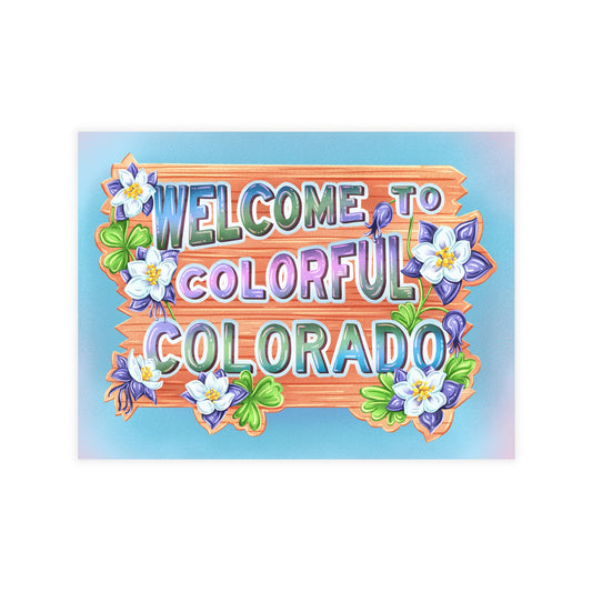 Welcome to Colorful Colorado Postcard Bundles (10, 30, and 50 pcs)