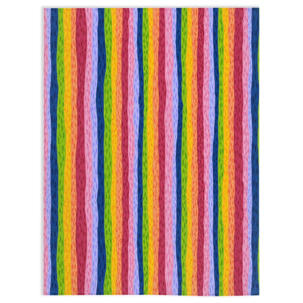 Rainbow Minky Blanket