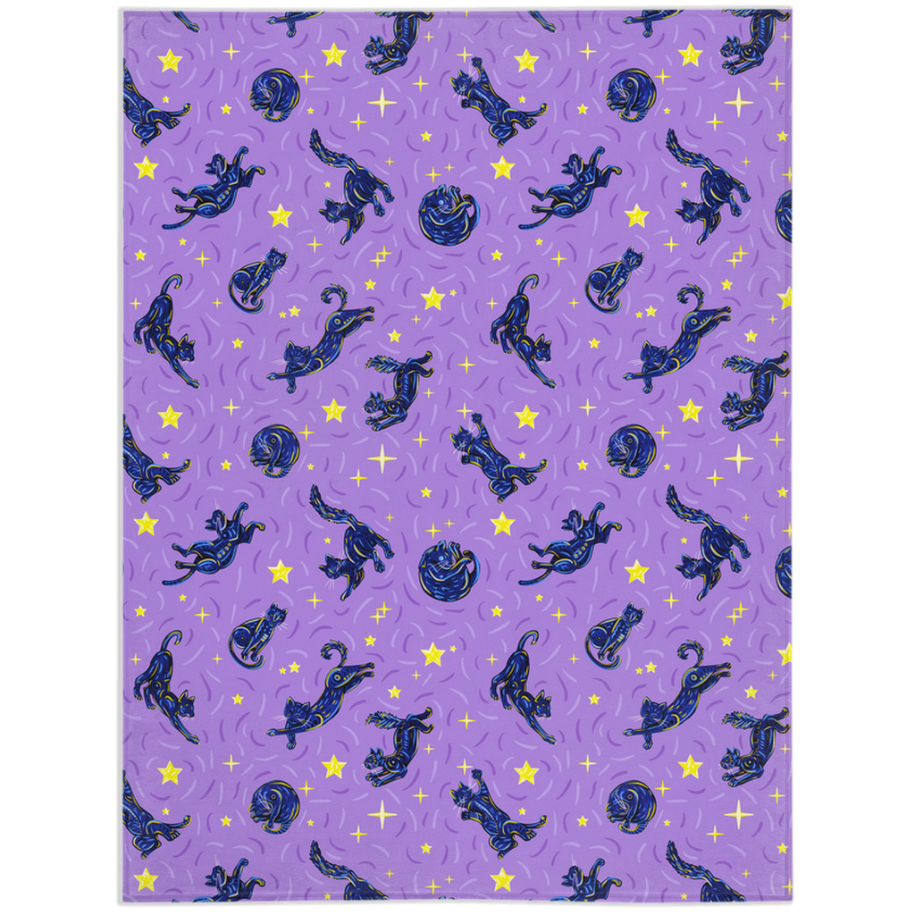 Cats and Covens Minky Blanket