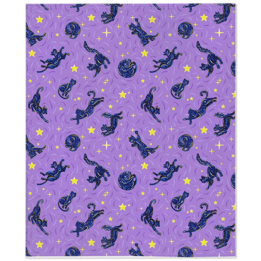 Cats and Covens Minky Blanket