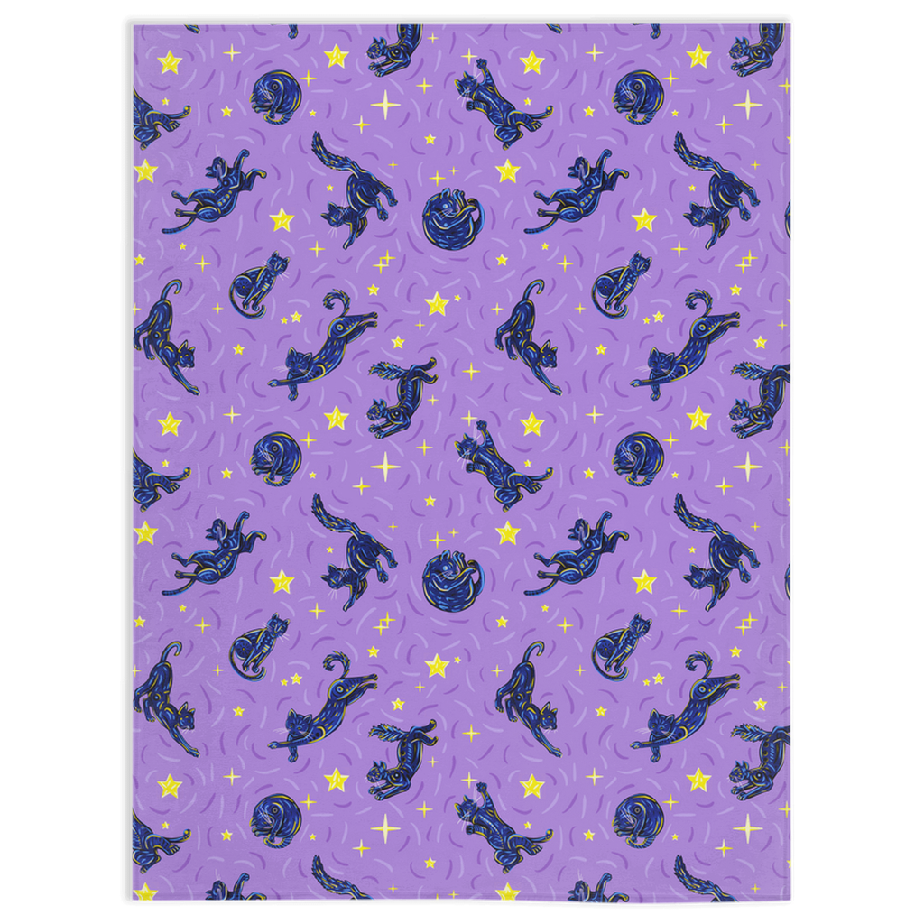 Cats and Covens Minky Blanket