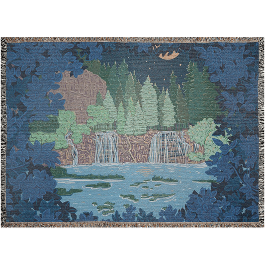 Hanging Lake Woven Blankets